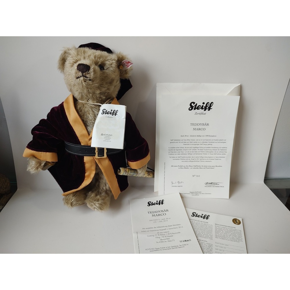 Steiff Teddy Bear‎ Marco 034213 lmtd edt 1500 2014